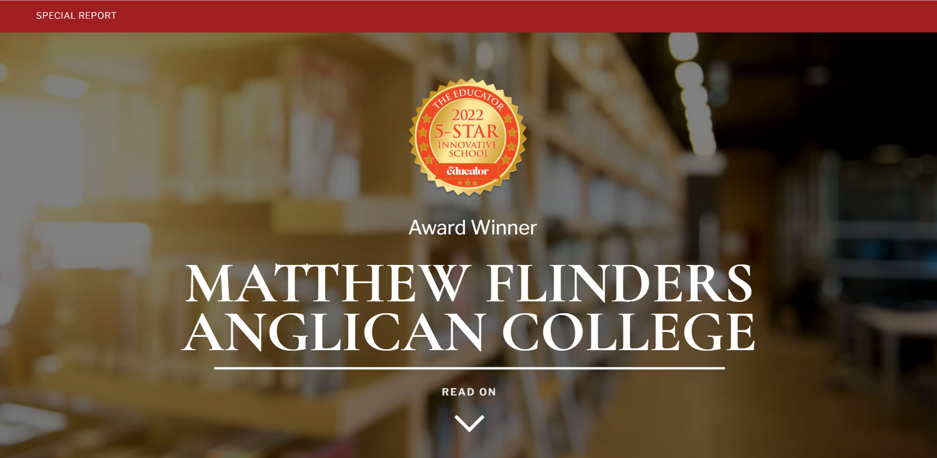 TE 5-Star Innovative Schools 2022 - MATTHEW FLINDERS ANGLICAN COLLEGE ...