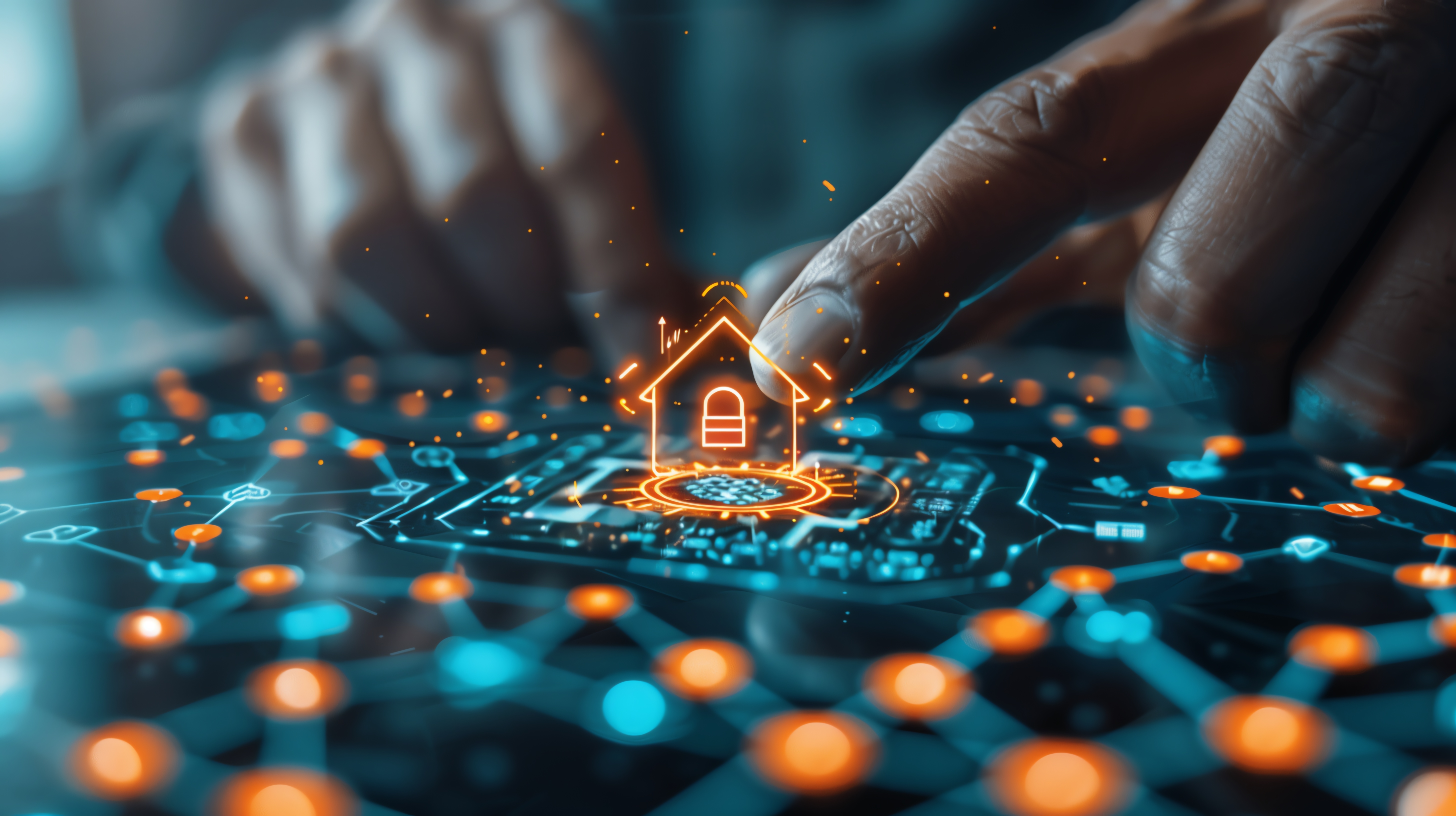 Digital Concept of Home Mortgage