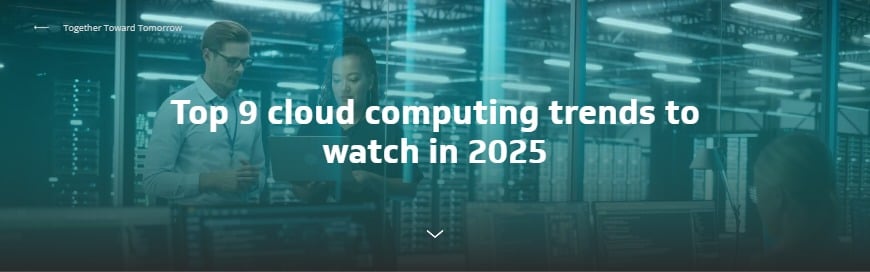 Top 9 cloud computing trends to watch in 2025 Top 9 cloud computing ...
