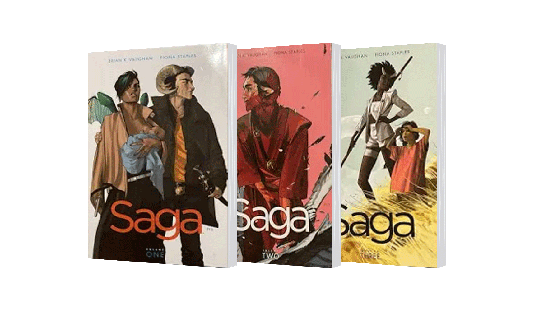Saga Book 1, 2 & 3