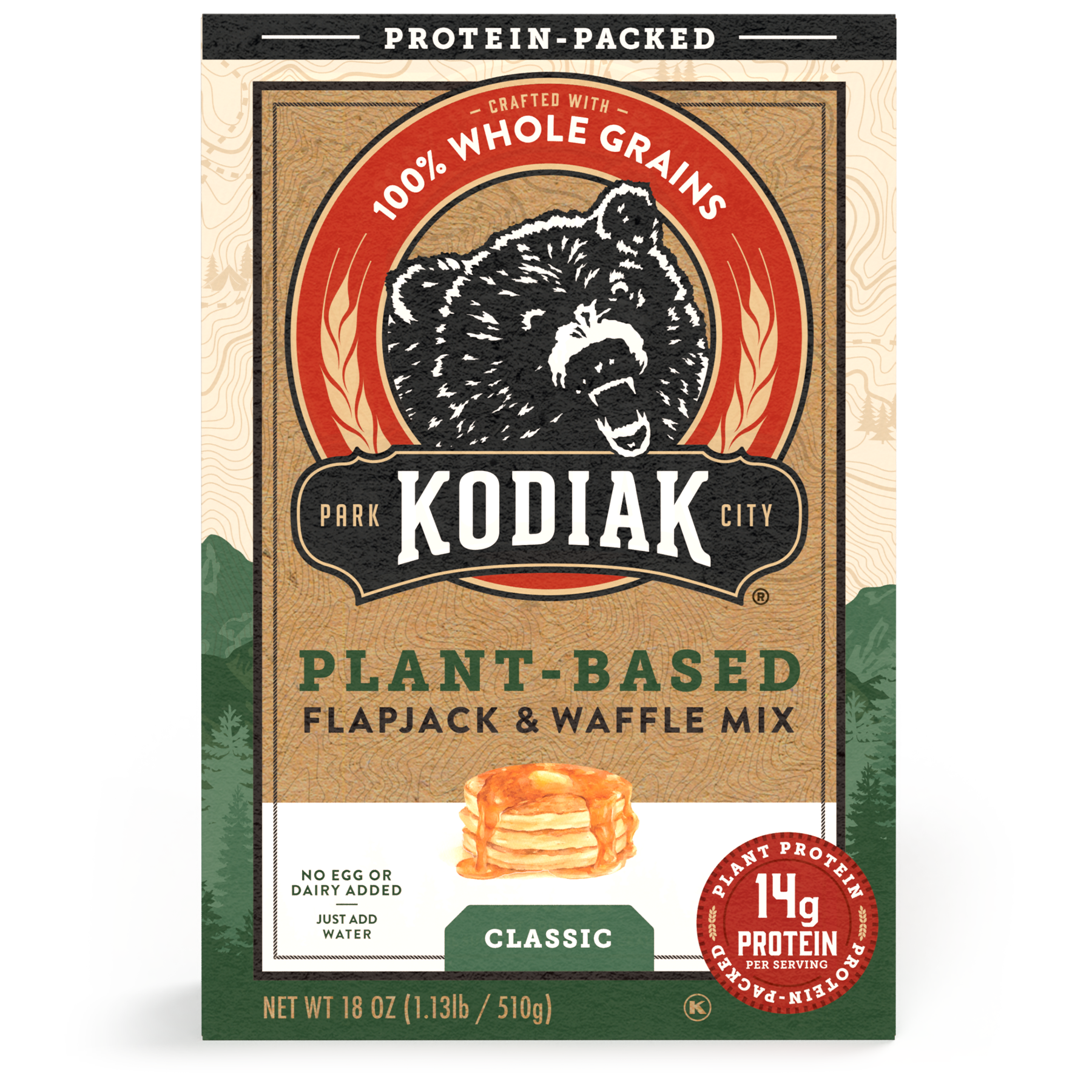 Kodiak Cakes Plant Based Flapjack & Waffle Mix