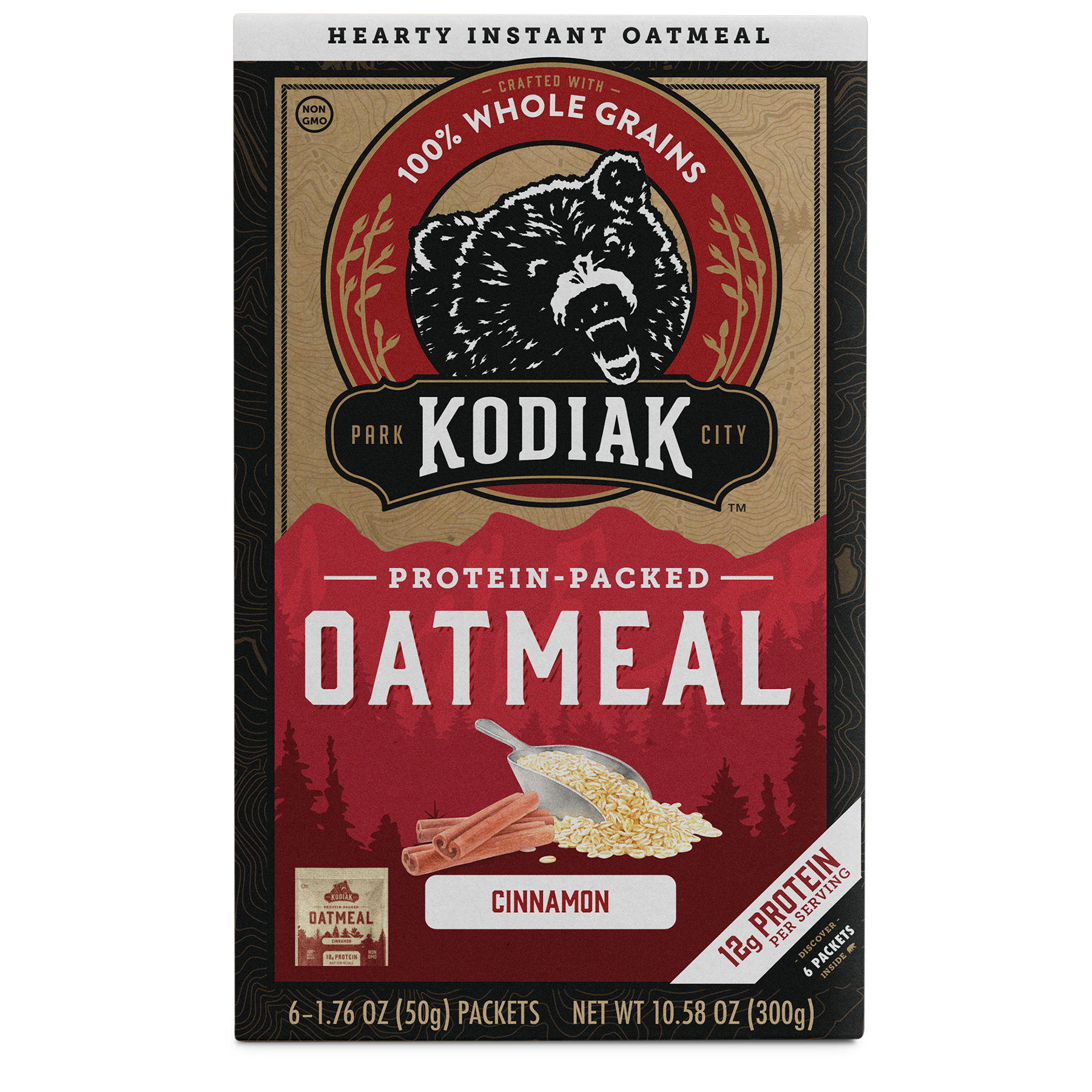 Kodiak Cakes Cinnamon Oatmeal Packets