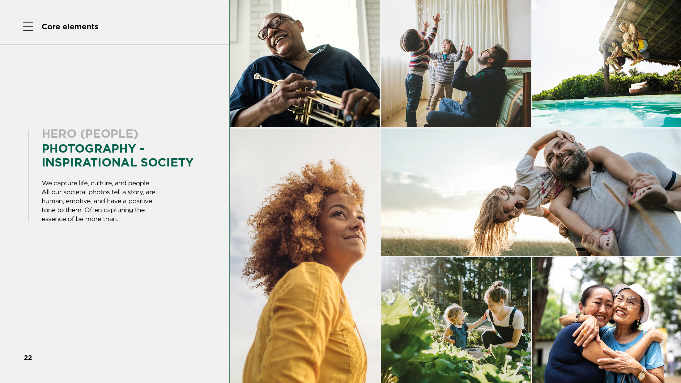 Hero / Inspirational Societal photography examples