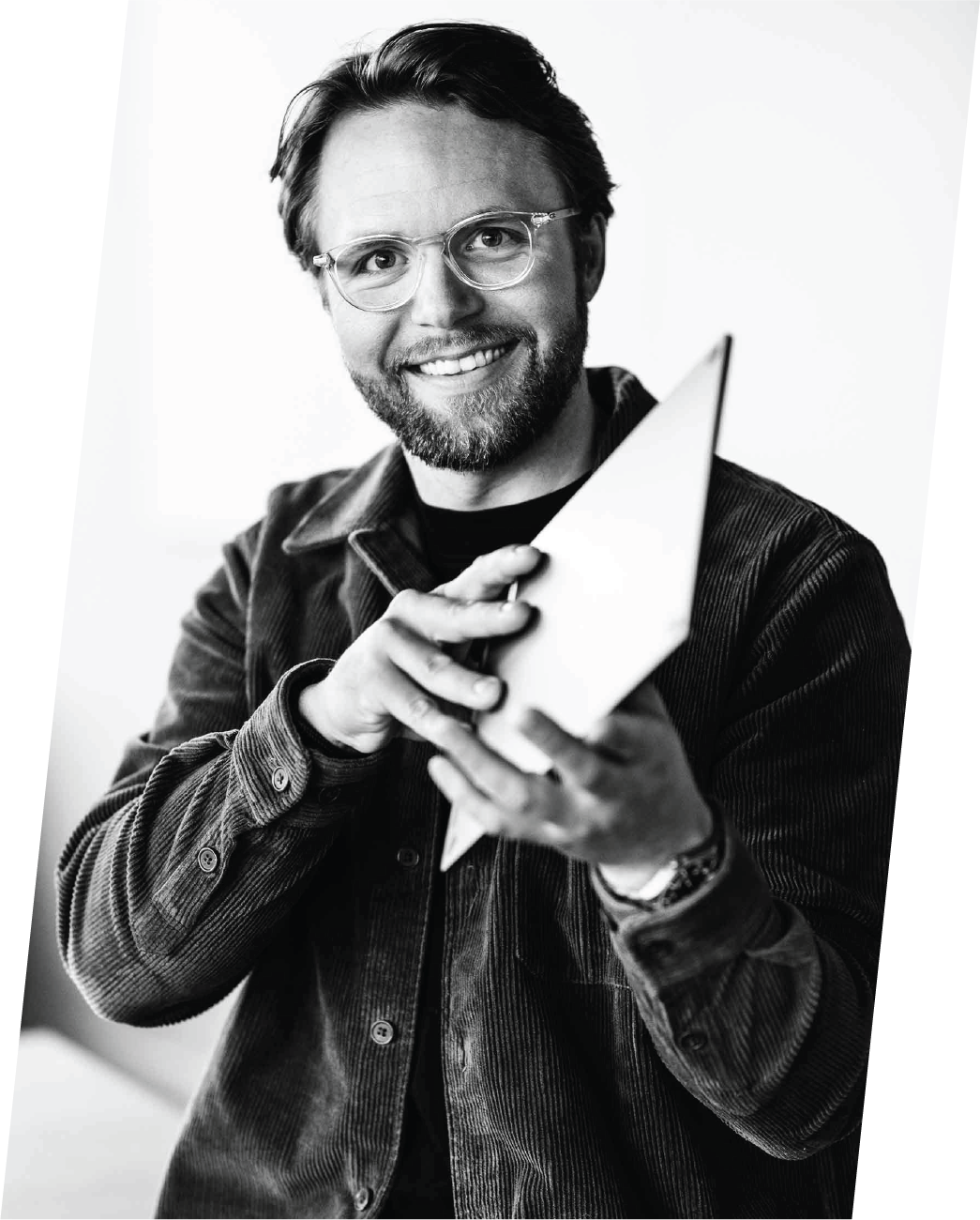 image: designer Mats Herding Solberg