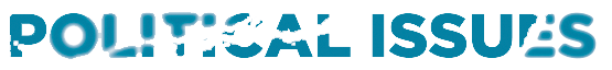 graphic text: Political Issues