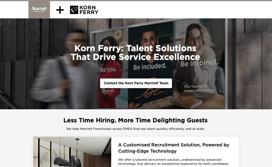 Marriott Client Page
