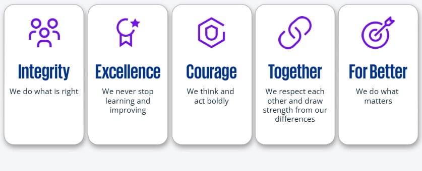 Our values
