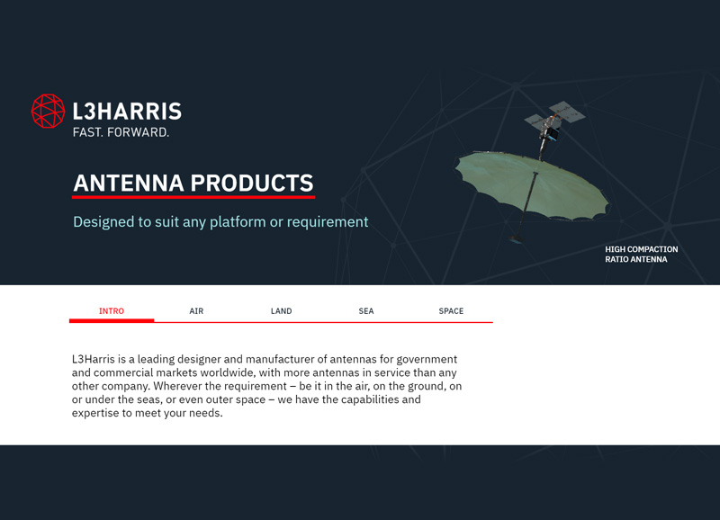 L3Harris Antenna Products L3Harris, Space and Airborne Systems
