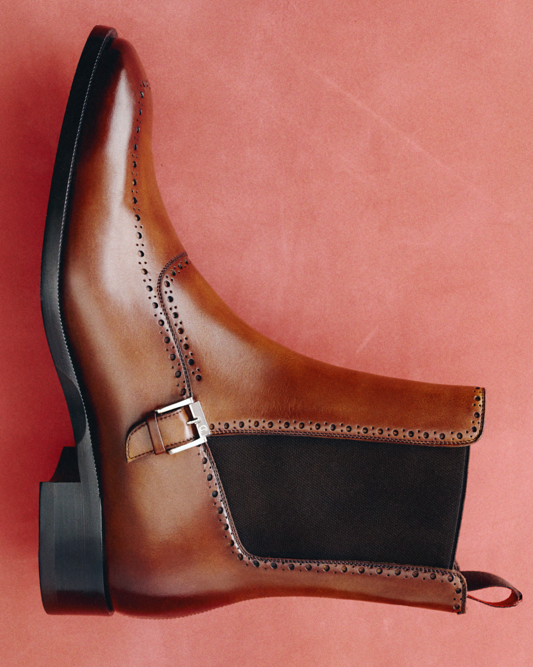 Christian Louboutin Hubertas Edged Calf Leather Top 5 - Derbies - Calf leather - Black - Men - Christian  main image 3