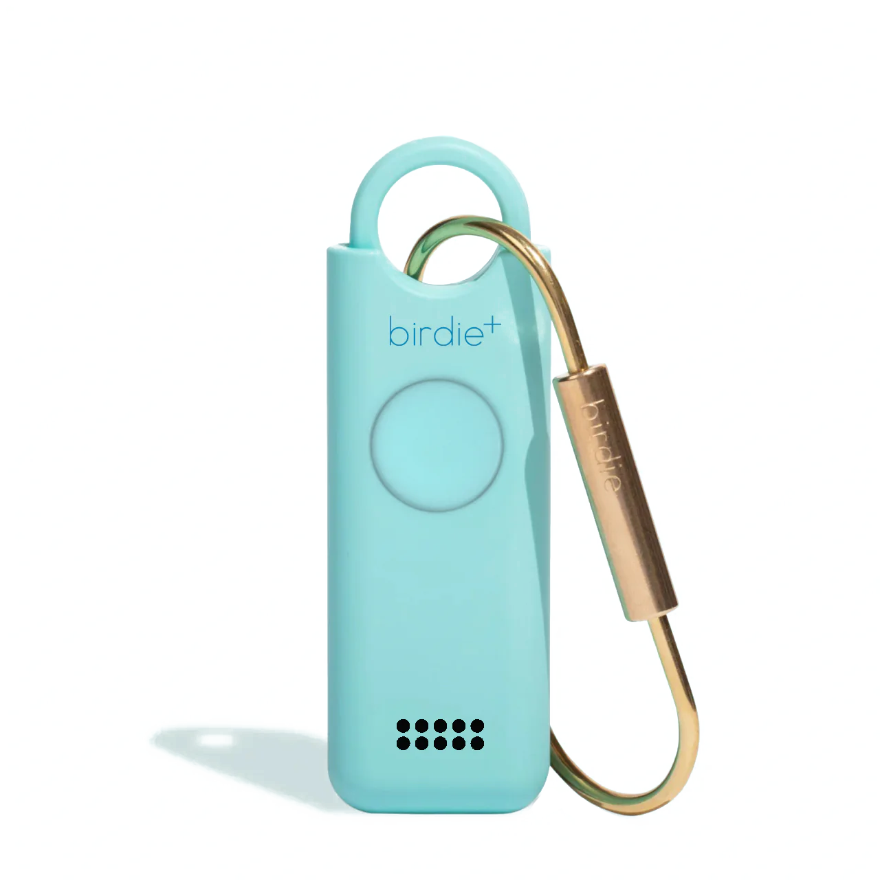 Handheld remote-shaped item with a large gold clip for attaching it to other items