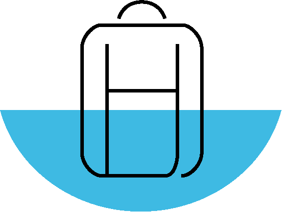 icon of a carry-on suitcase