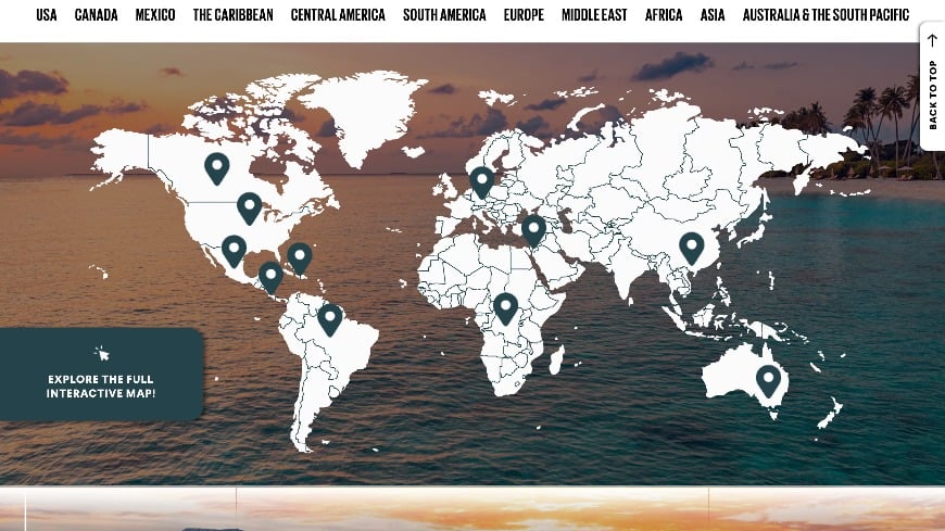 RCI Resort Directory | Map