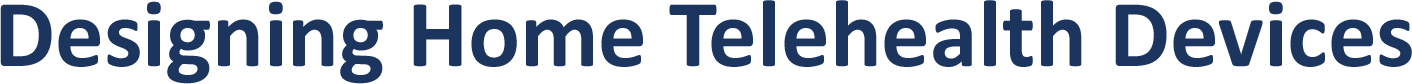 Designing Home Telehealth Devices