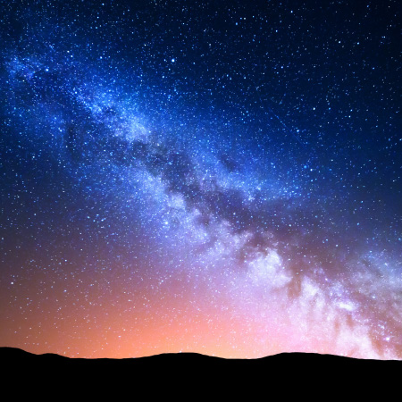 Image of a star filled sky