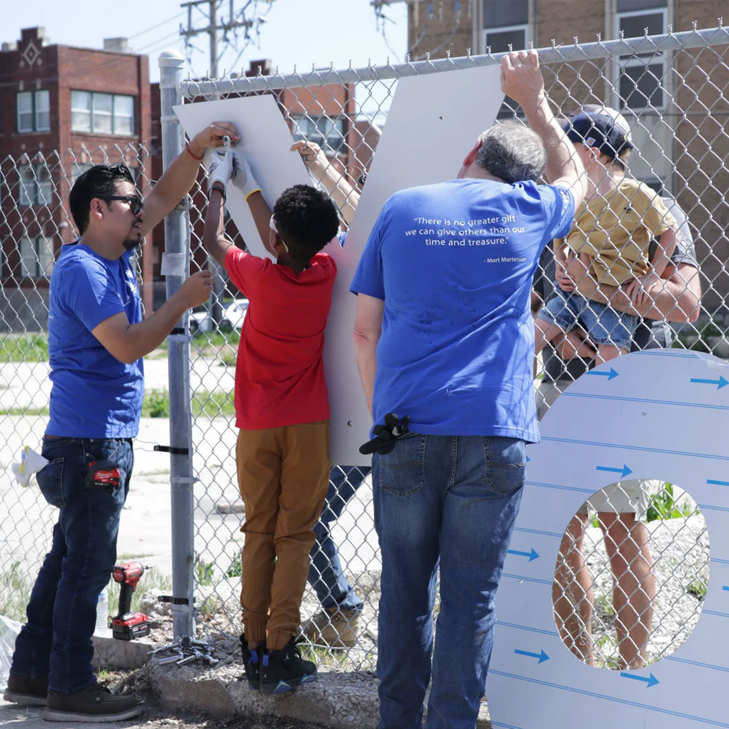 Mortenson ACE Builder's Day Event