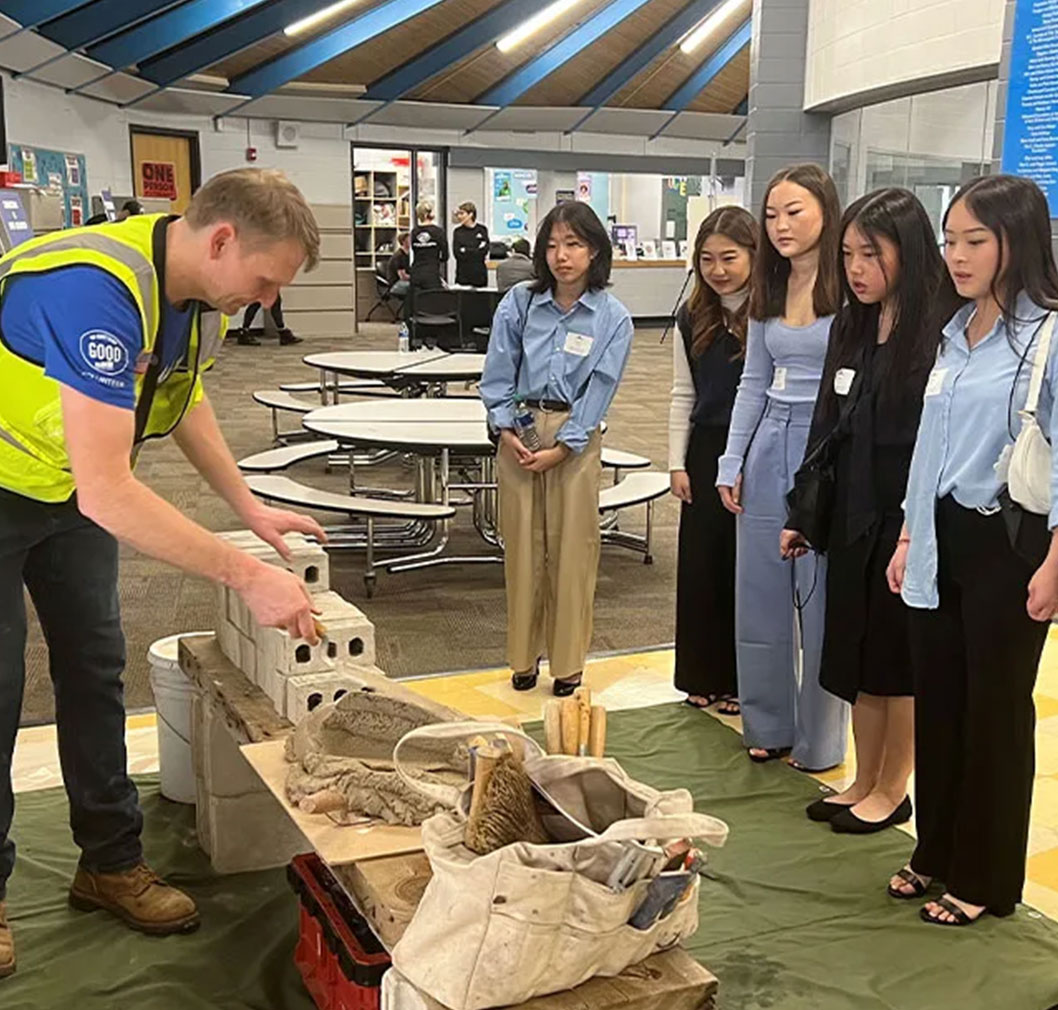 Mortenson data centers team members and Project Launchpad