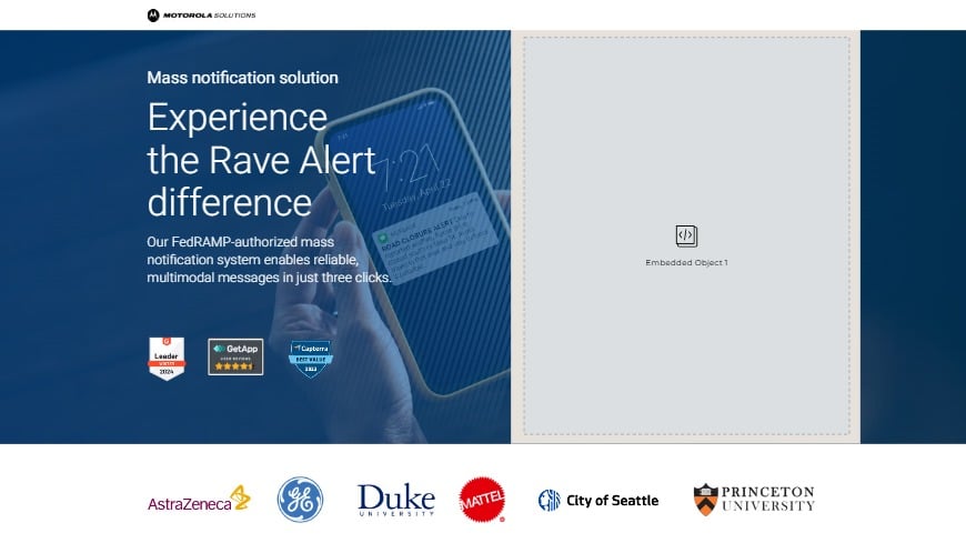 Rave Alert - Mass Notification System Rave Alert - Mass Notification ...