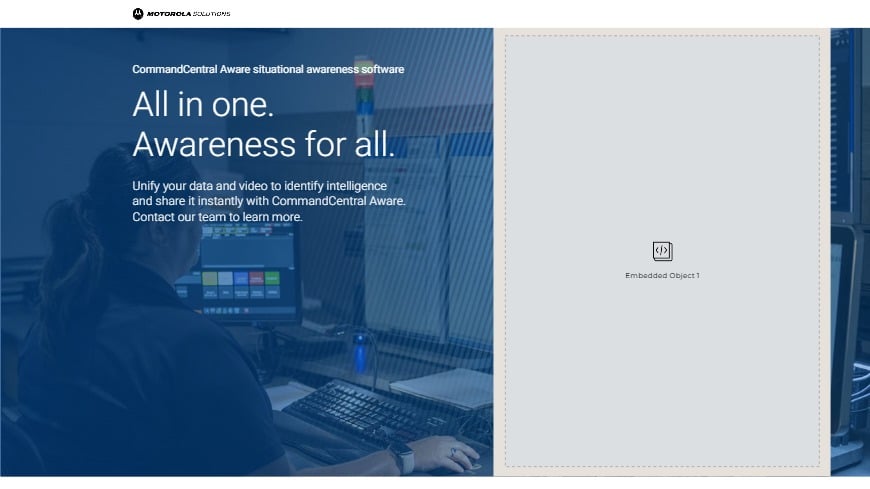 CommandCentral Aware Contact Us CommandCentral Aware, CommandCentral ...