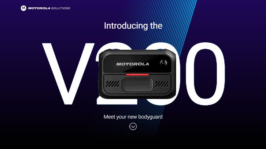 Meet your new bodyguard | Introducing the V200 Motorola V200 Body ...