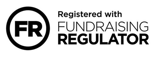 Registered with Fundraising Regulator logo