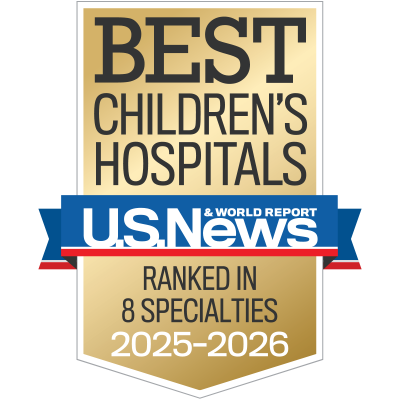 Best Children's Hospitals U.S. News & World Report Ranked in 8 Specialties 2025-2026