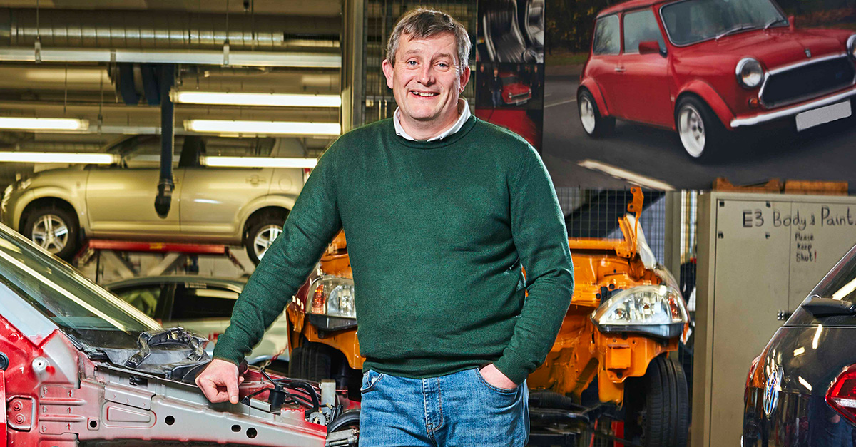 Dominic Lessard Driver Spark their imagination