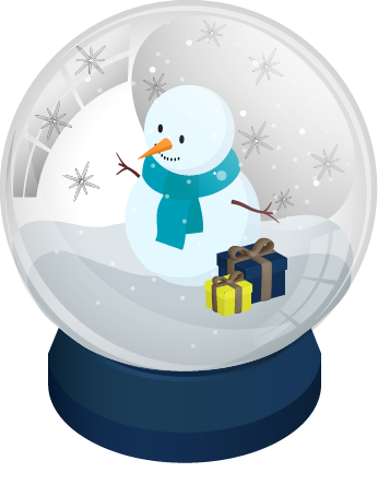 Snow globe icon