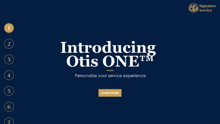 Introducing Otis ONE™