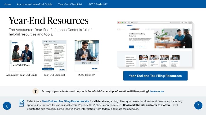 2024 Accountant Year End Reference Center
