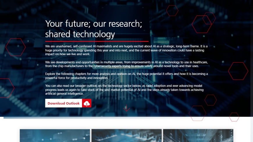Your future; our research; shared technology