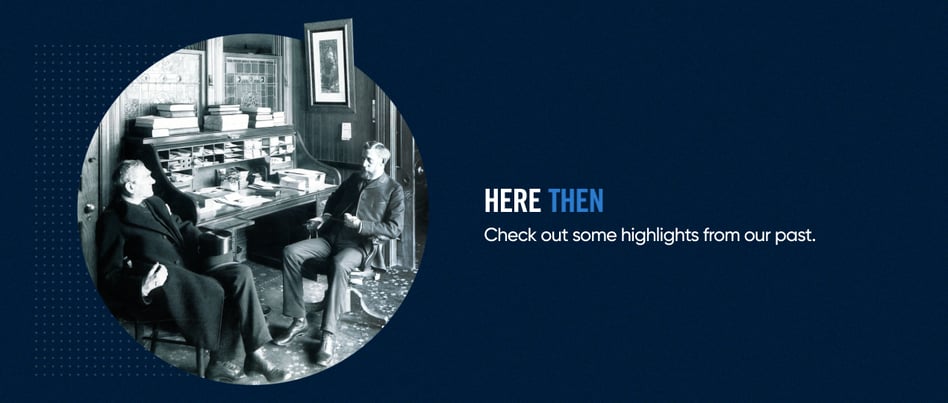 Prudential 150 Years - Here Then Prudential 150 Years - Here Then