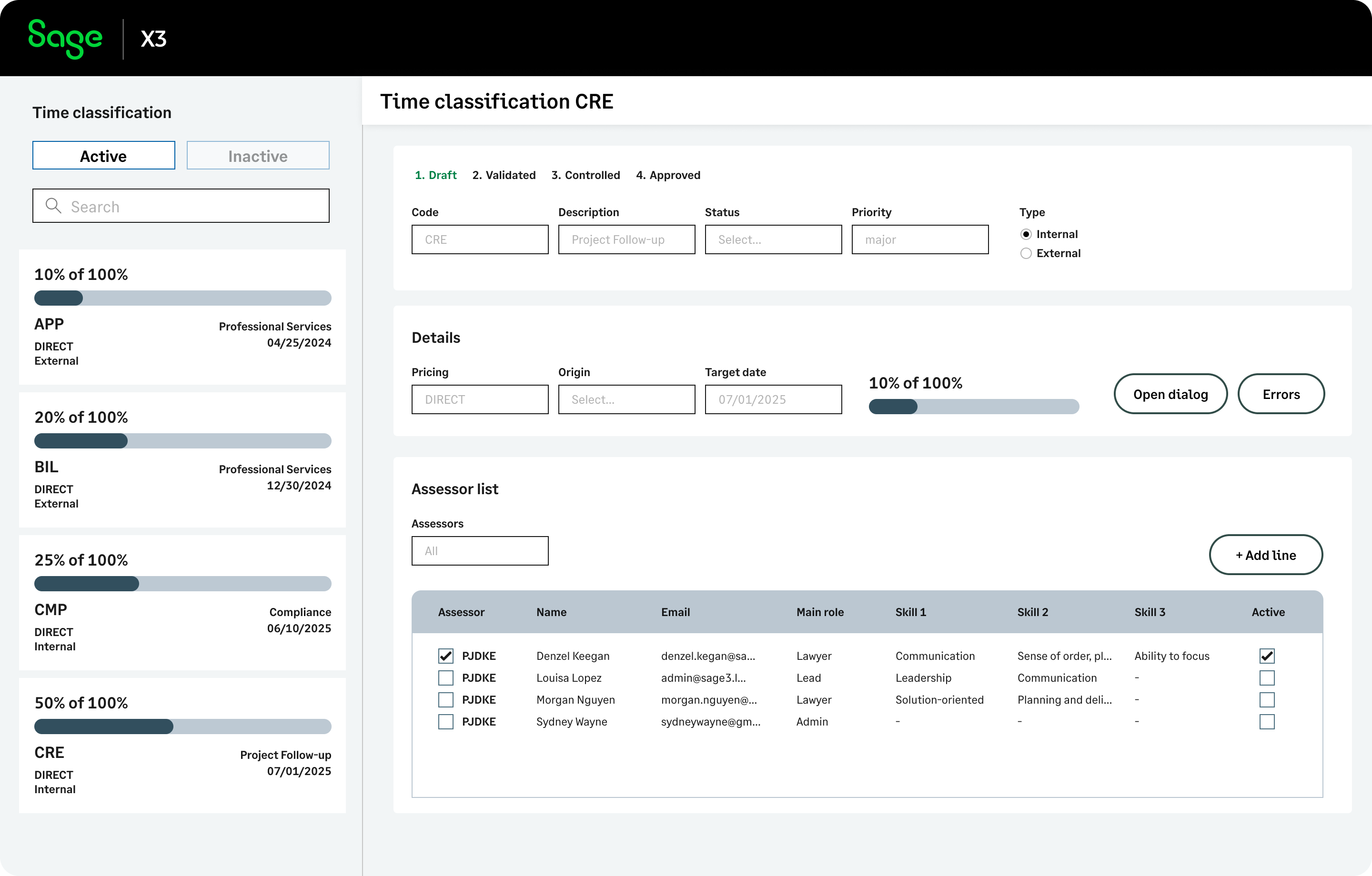 On a full screen browser, you can now instantly see more details but the user experience is very similar. You have the record list on your left and the record details in the main area alongside all the actions you can perform on that record.