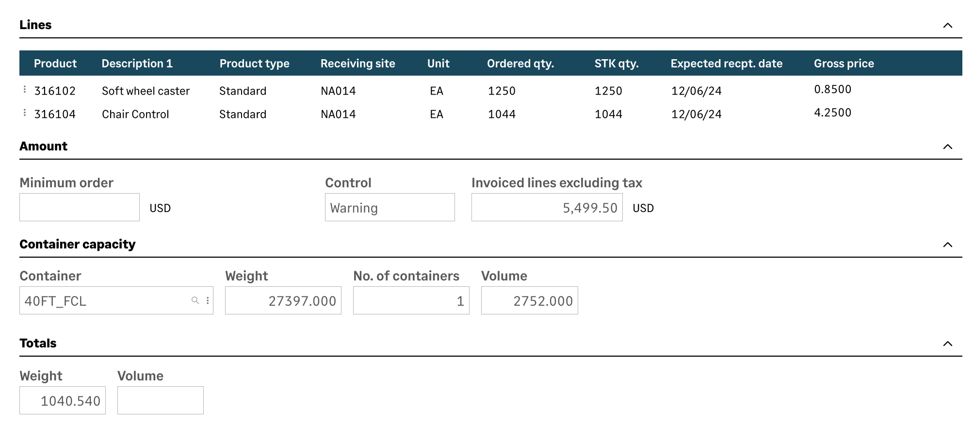 Manage PO approvals, container capacity, and customs documentation, while keeping suppliers updated via EDI and email.