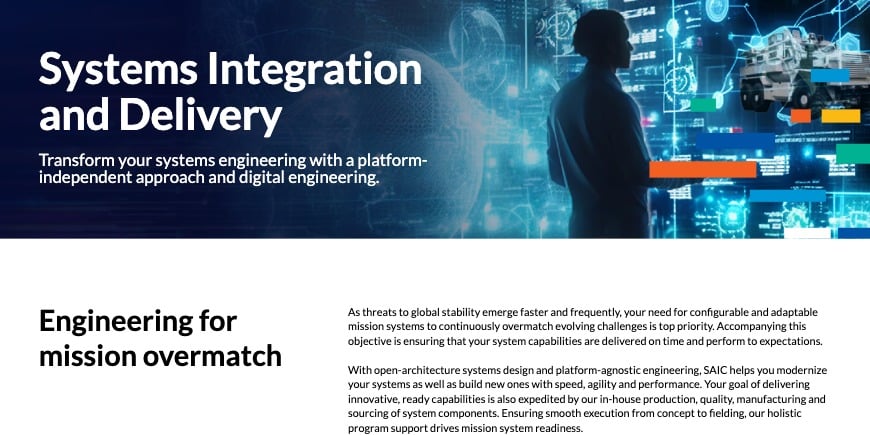 Systems Integration and Delivery