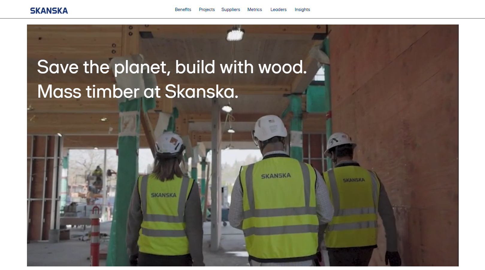 Skanska Mass Timber