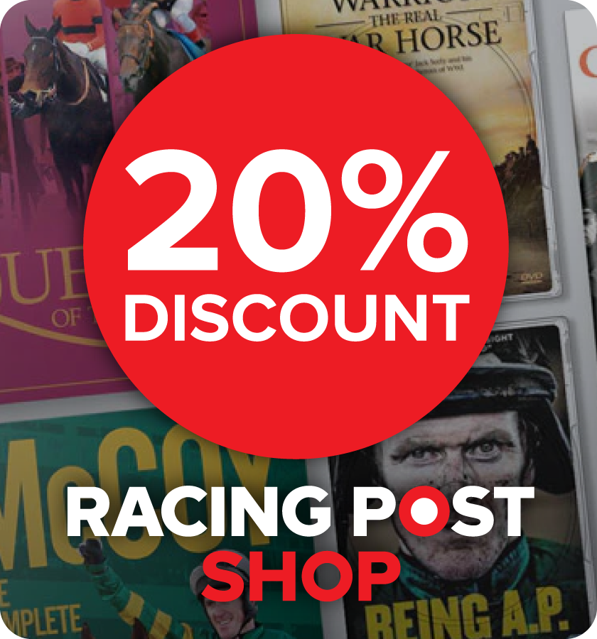 The Racing Post Shop RP+ Ultimate - Landing Page