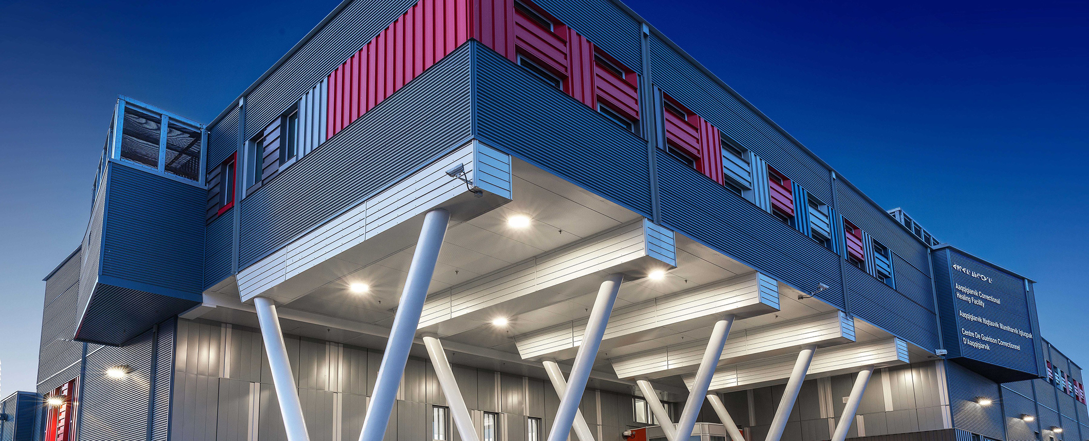 Aerial view of the Port of Tampa Bay container terminal facility along the water side