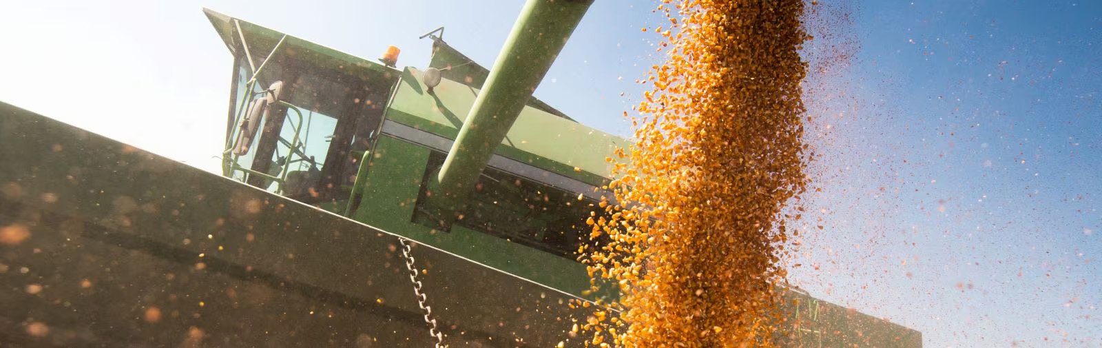 Image of farm machinery with seeds