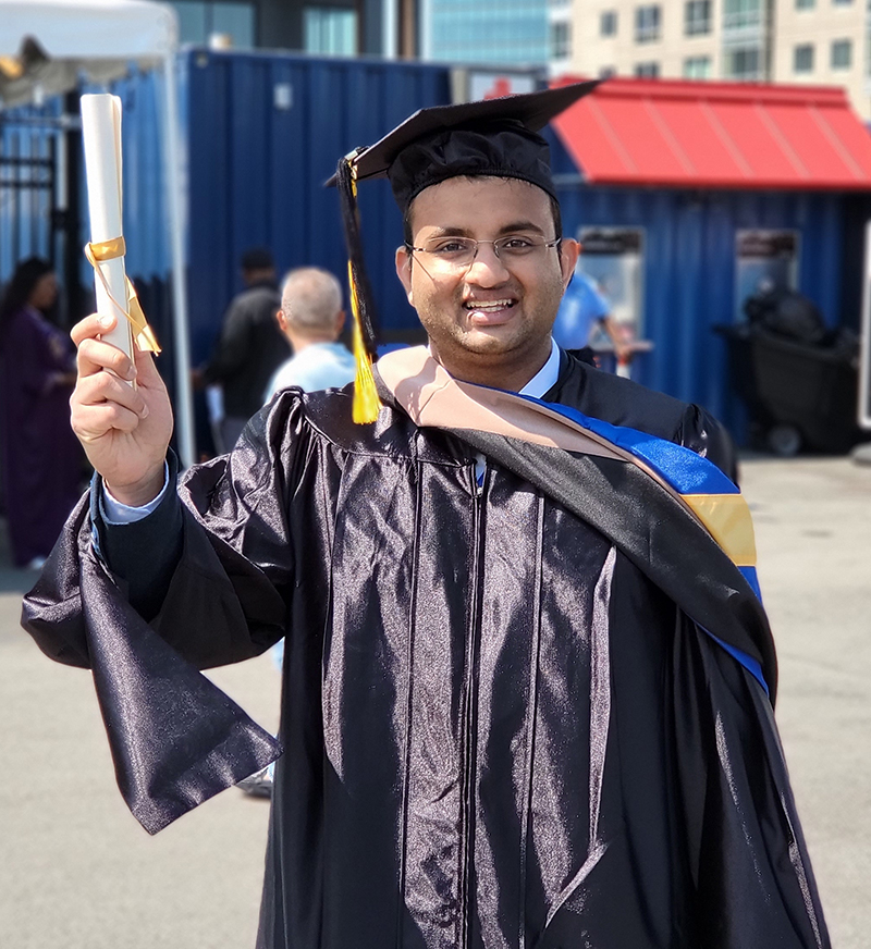 Portrait of Rohan Prasad, MSF ‘21