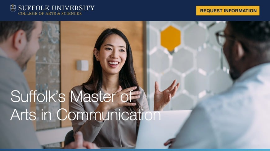 Master of Arts in Communication | Suffolk University