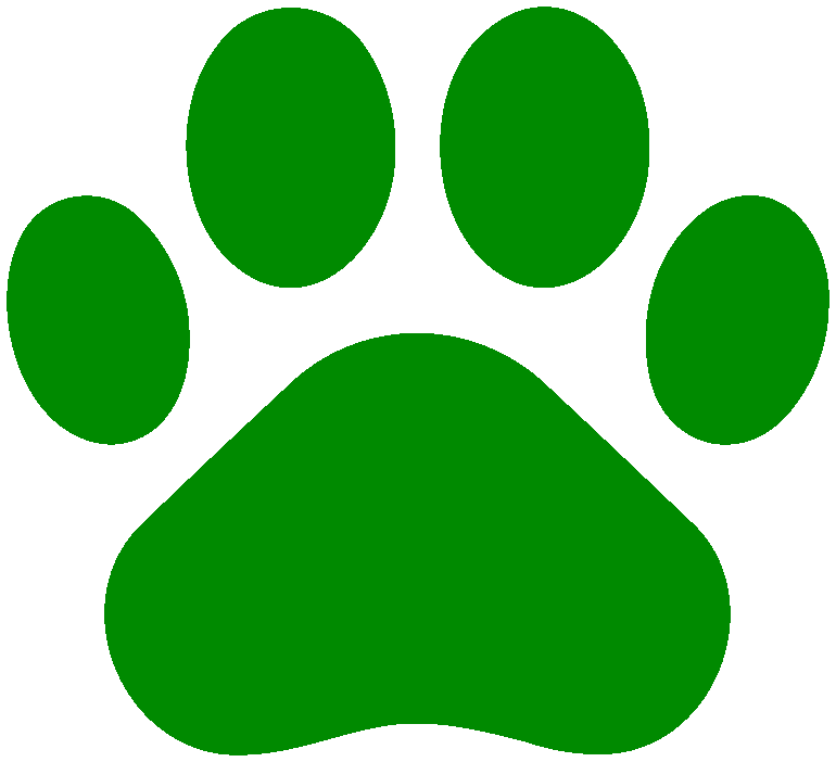pawprint on map indication NJ location