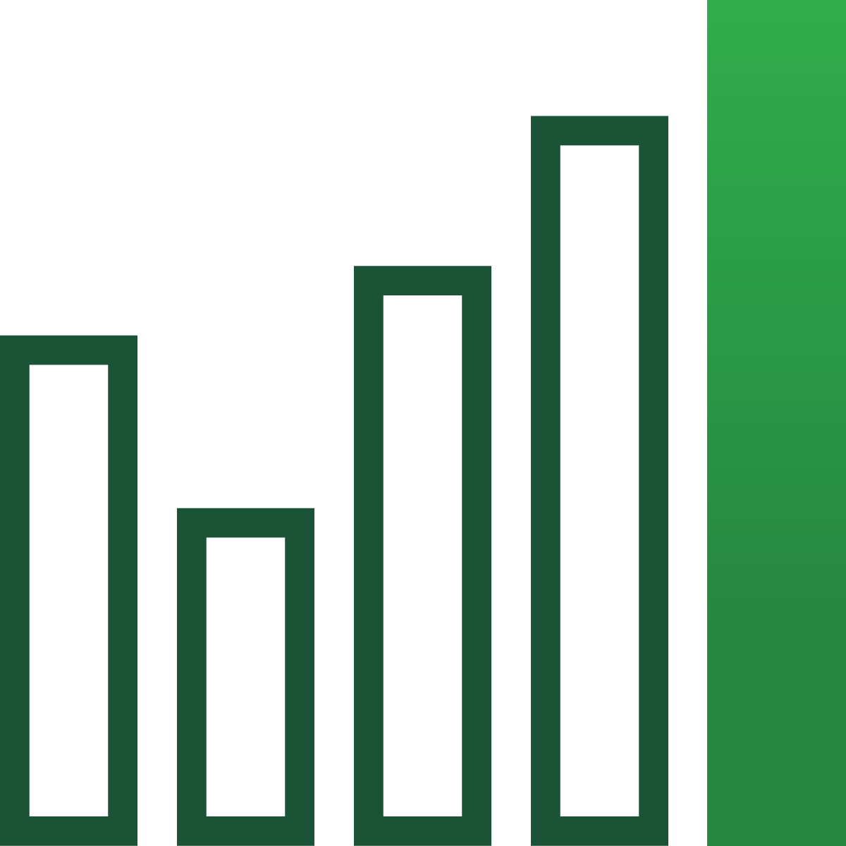bar chart icon