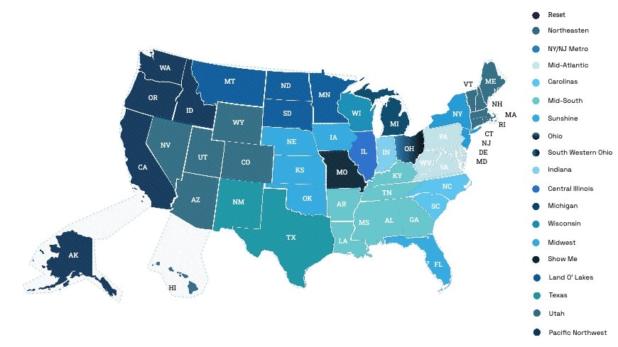 IASA Chapter Map
