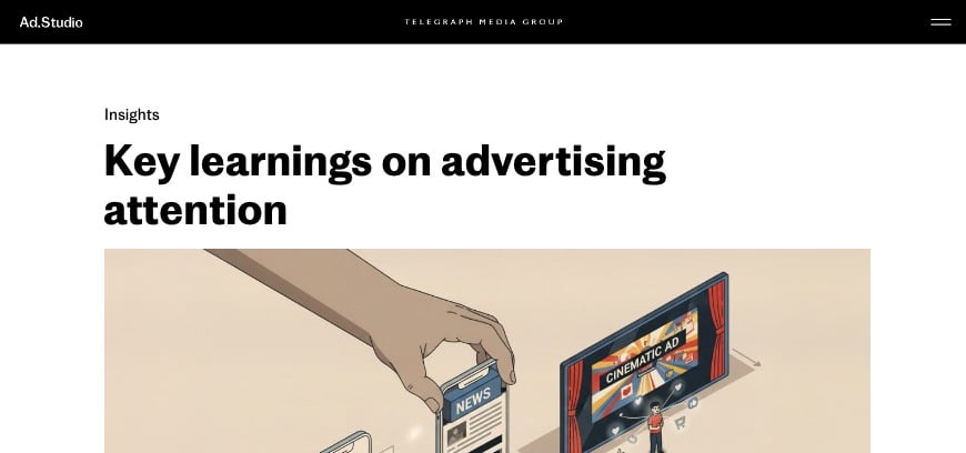 Insights | Key learnings on advertising attention