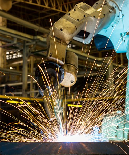 Glasses girl in white t-shirt, smiling