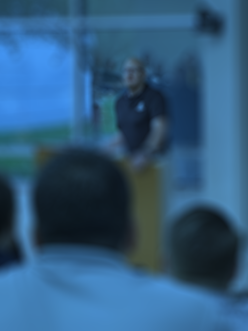 wounded warrior speaks at an event