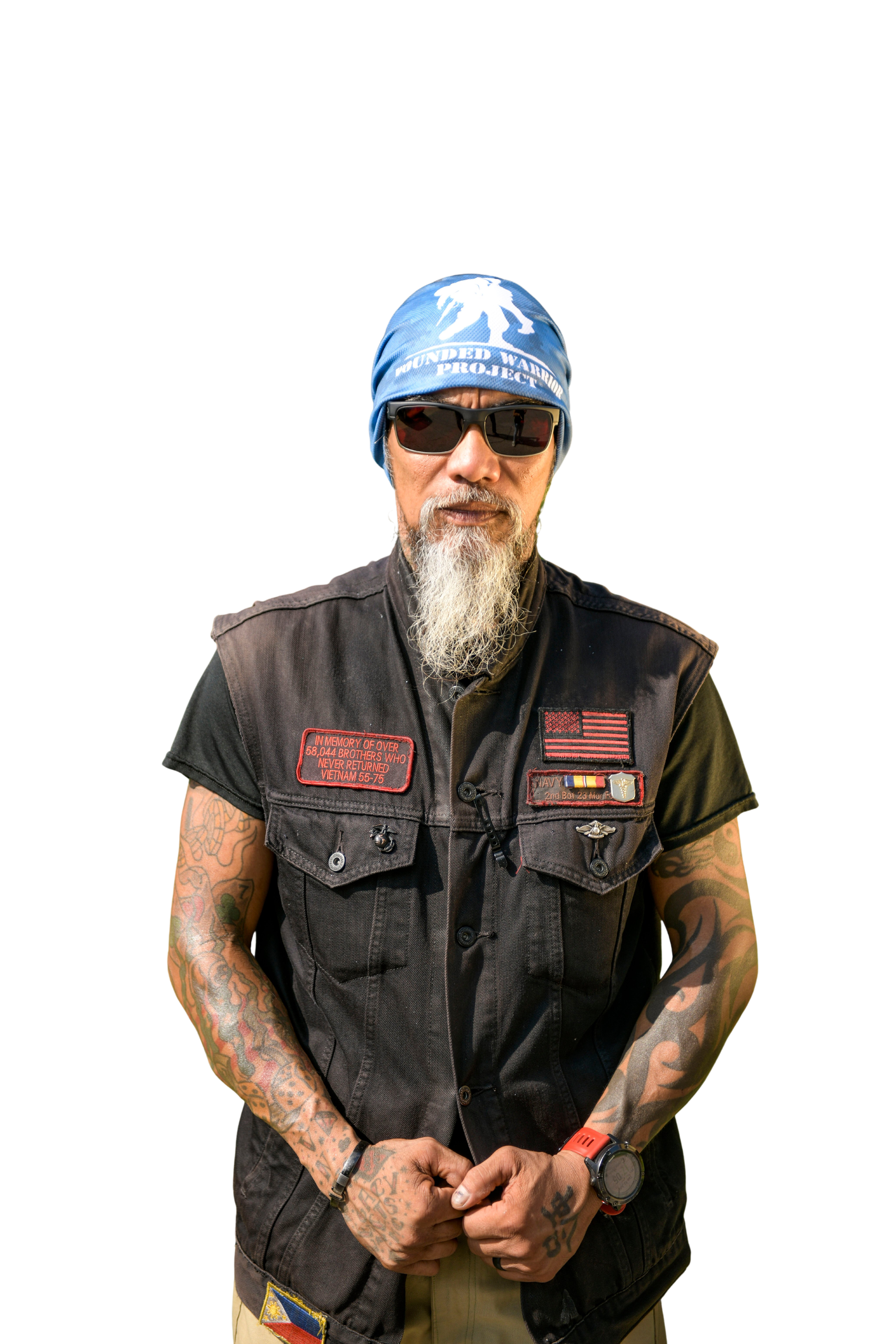 Navy veteran Ray Andalio